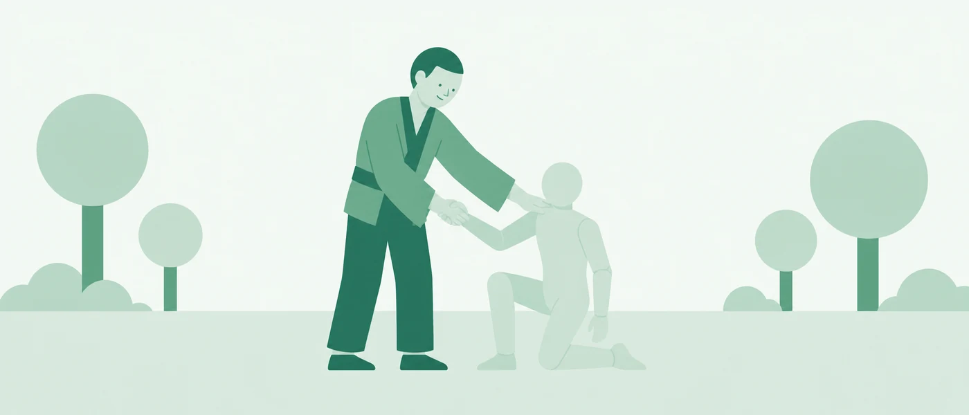 ENFJ（憧れの師匠）の役割を表したイラスト