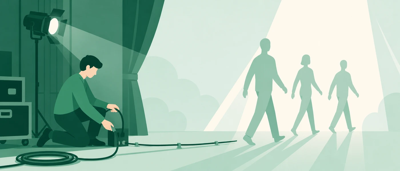 INFJ（影の立役者）の役割を表したイラスト